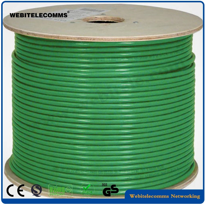 S/FTP Shielded Network Cable Cat 6A Twisted Pair Installation Cable