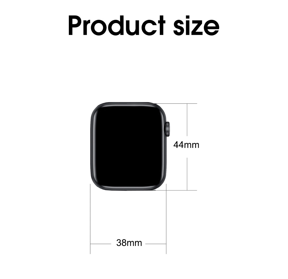 W26 + O'clock 6 Plus 1.75 Inch HD Bluetooth 44mm Smart Watch Thermometer Dual Ui Heart Rate Temperature for Ios Android