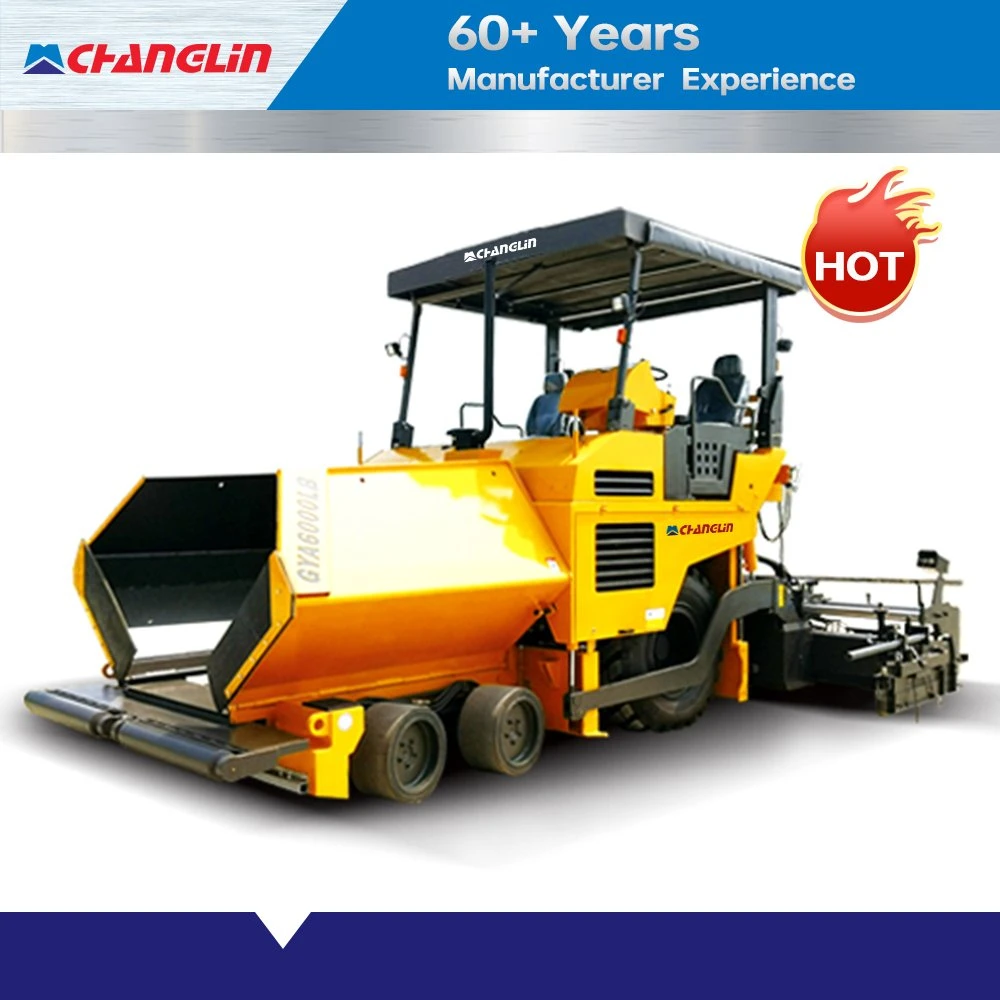 Changlin Full Hydraulic Paver Paving Machine Ready to Ship Gya6000lb