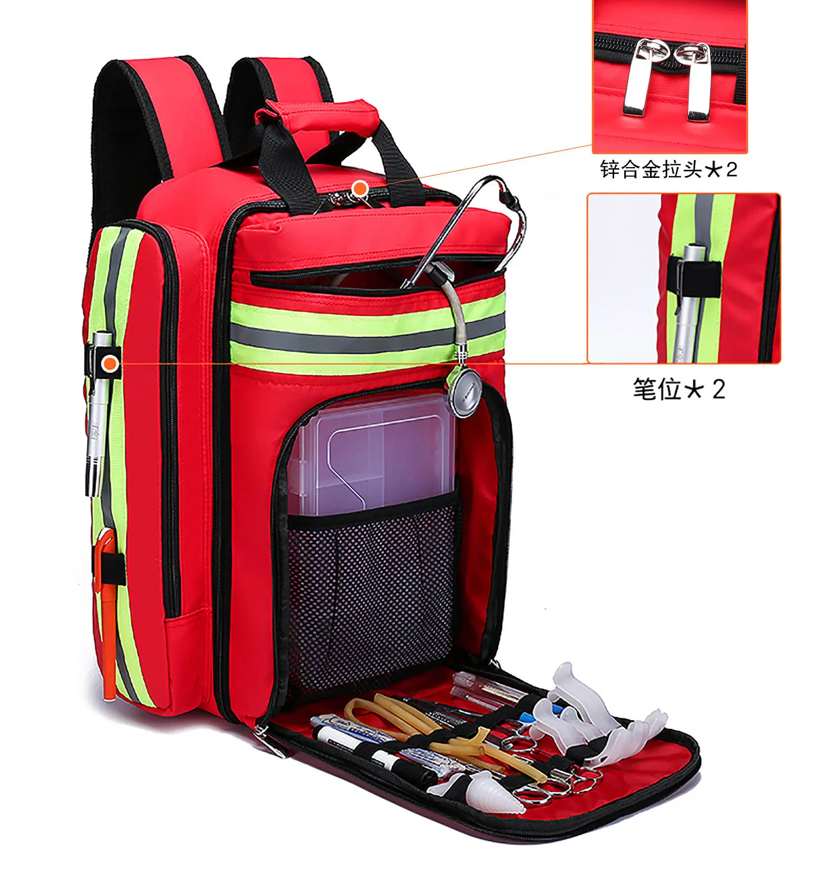 Customized Empty 72 Hour Emergency Survival Backpack Kit Survival Bags with Supplies