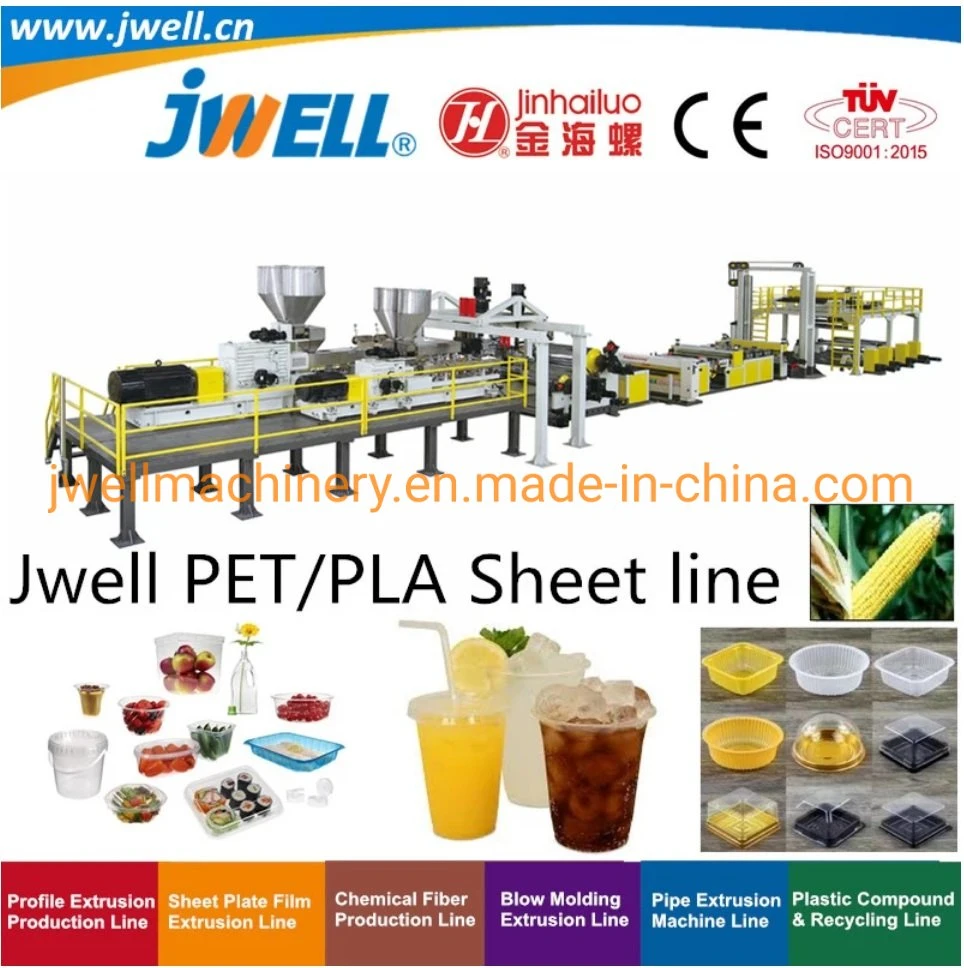 Pet PLA Sheet Extrusion Making Machine