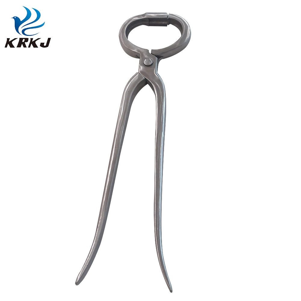 Stainless Steel Bull Nose Ring Applicator Punching Pliers for Cow