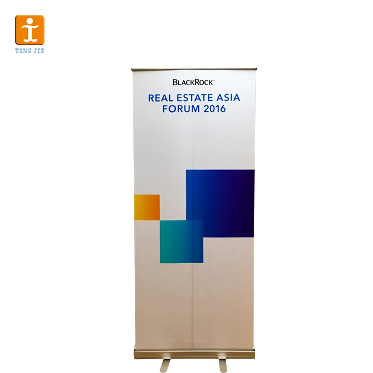 Tj-Crystal229 Exhibition Display Premium Rectangle Roll up Stand Banner