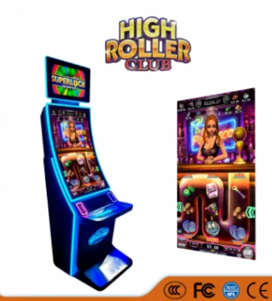 High Profits High Roller Club 3 in 1 Multi Game Wholesale Casino Gambling Slot Machine