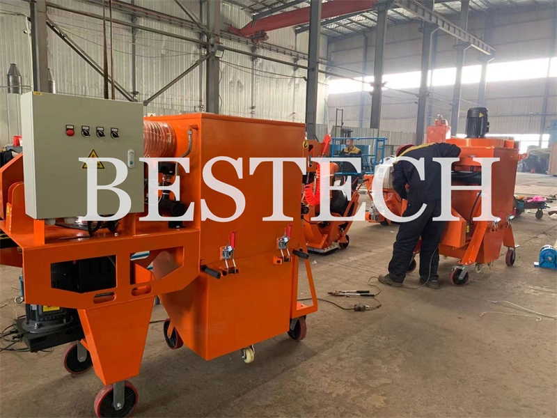 Mobile Type Concrete Road Surface Cleaning Machine Mobile Floor and Stone Shot Blasting Machine/Abrator