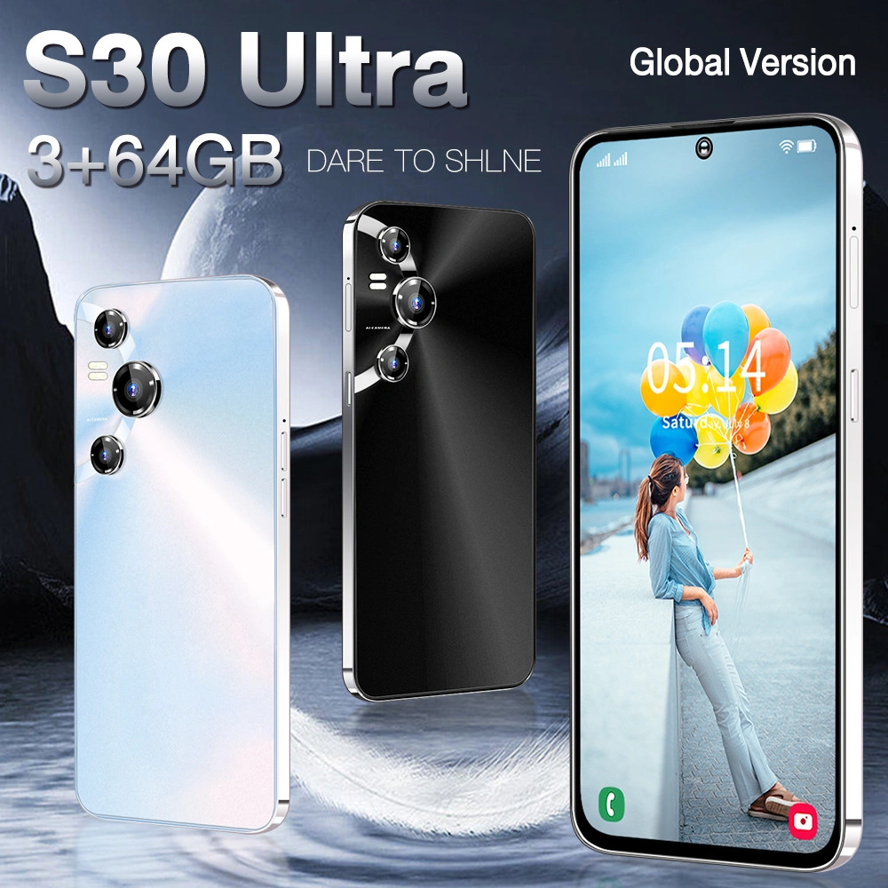 S30ultra Chatgpt 3 SIM Card Smart Phones China Cheap Smart Phones Unlock Cheap Smart Phones