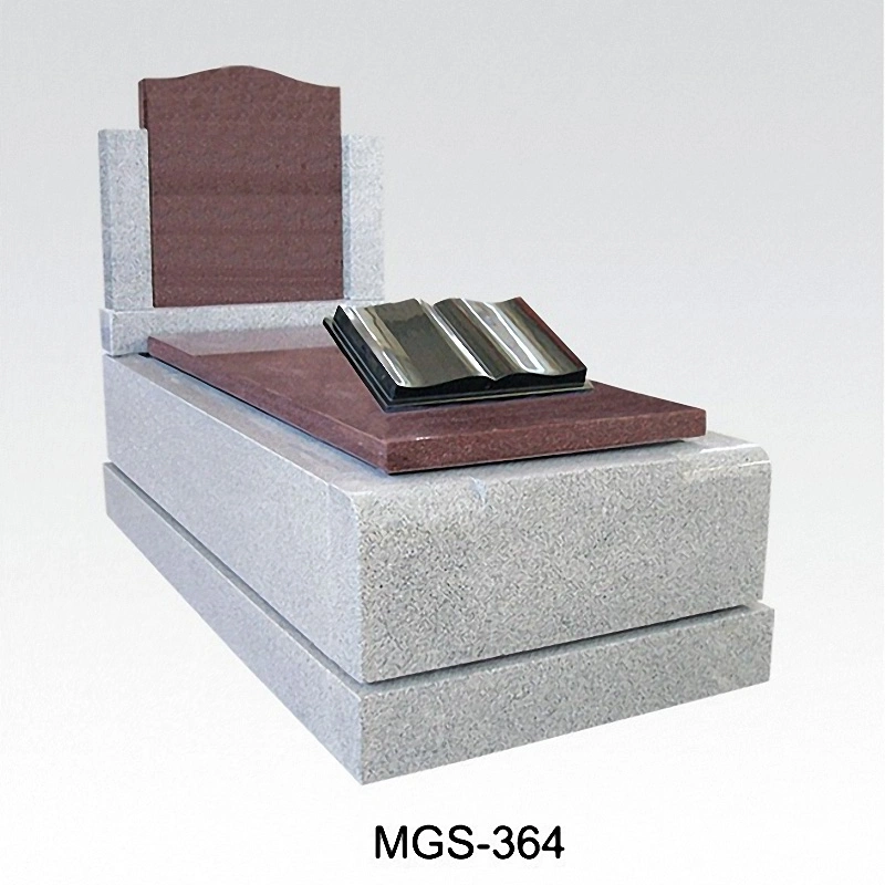 Wholesale/Supplier Granite Cemetery Monument with Unique Design Cross 2% OFF