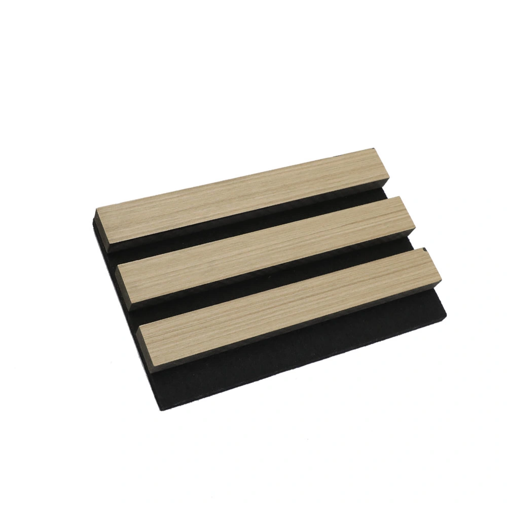 Acoustique acoustique acoustique de panneau en bois PET MDF Decorative Sound absorption