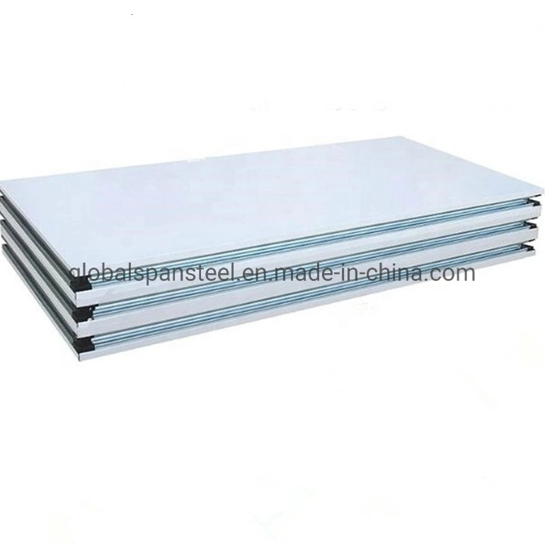 Construction Material Easy Installed Metal EPS Sandwich Wall and Ceiling Panel for Cleanroom