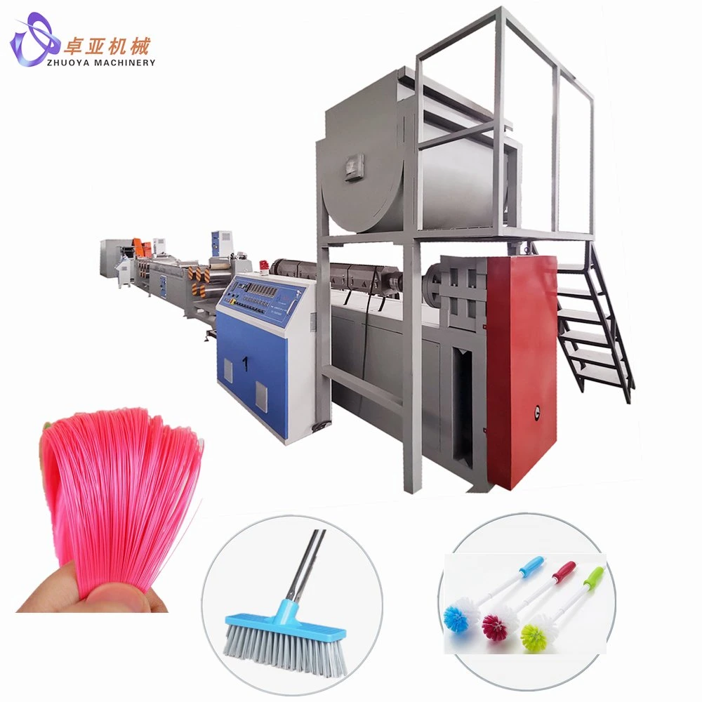 Popular Recycled Plastic Pet Broom Brush Filament Bristle Monofilament Extruder Making Machine with New Technology