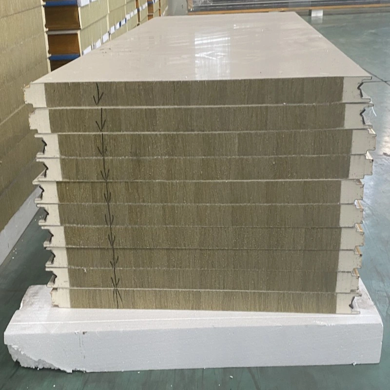 Factory Direct EPS/PU/PIR/Rockwool/Polyurethane/Glasswool Color Steel Sandwich Panel for Warehouse/Workshop/Cold Store Room/Cleanroom/Laboratory