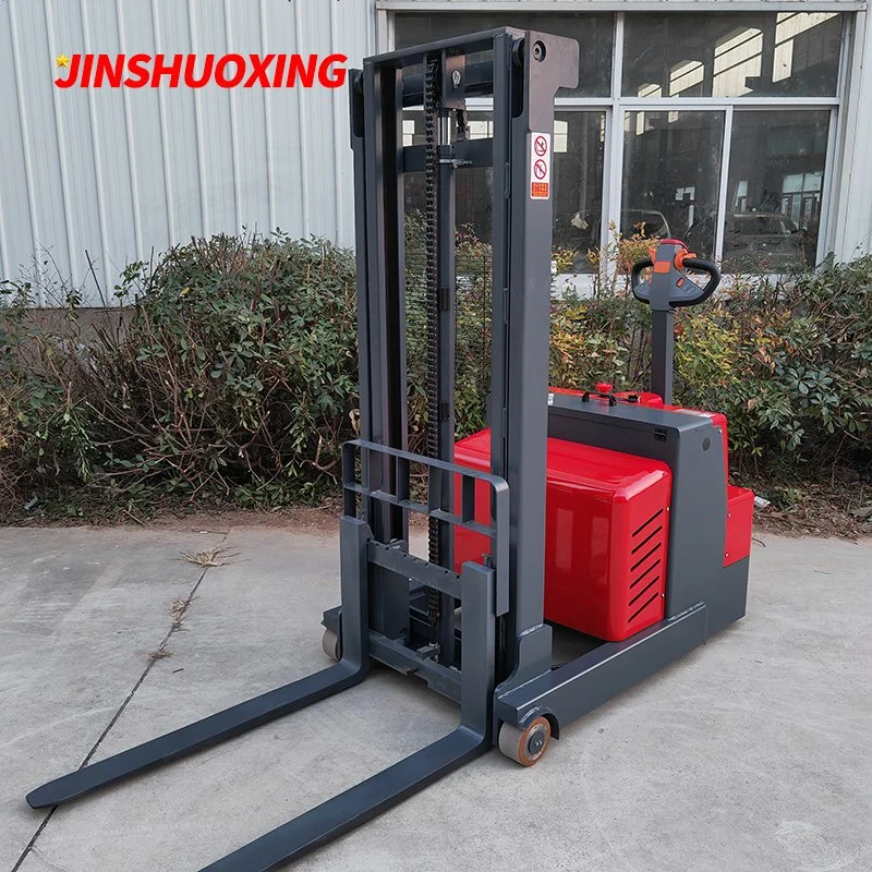 800kg 1000kg 1200kg Electric Forklifts Stacking Equipment with Open Battery Box for Optional Larger Battery Capacity