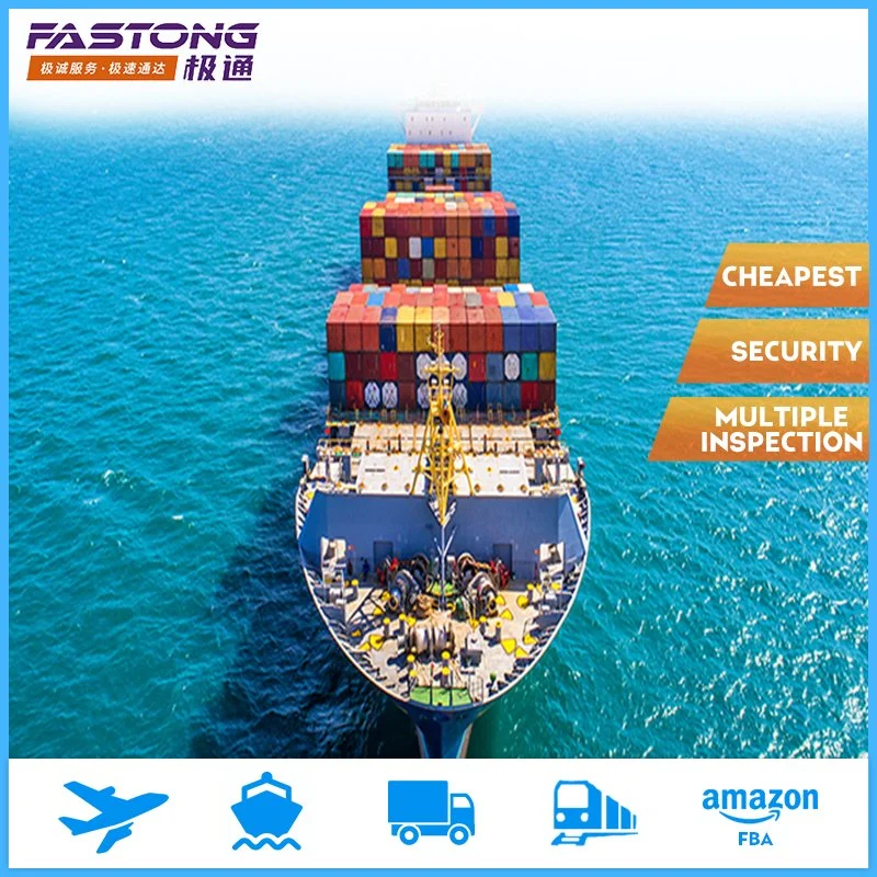 Cheapest Logistics Shipping Rates Amazon LCL Door to Door Services Sea Freight From China to USA/Europe Cargo Agent China Freight Forwarder