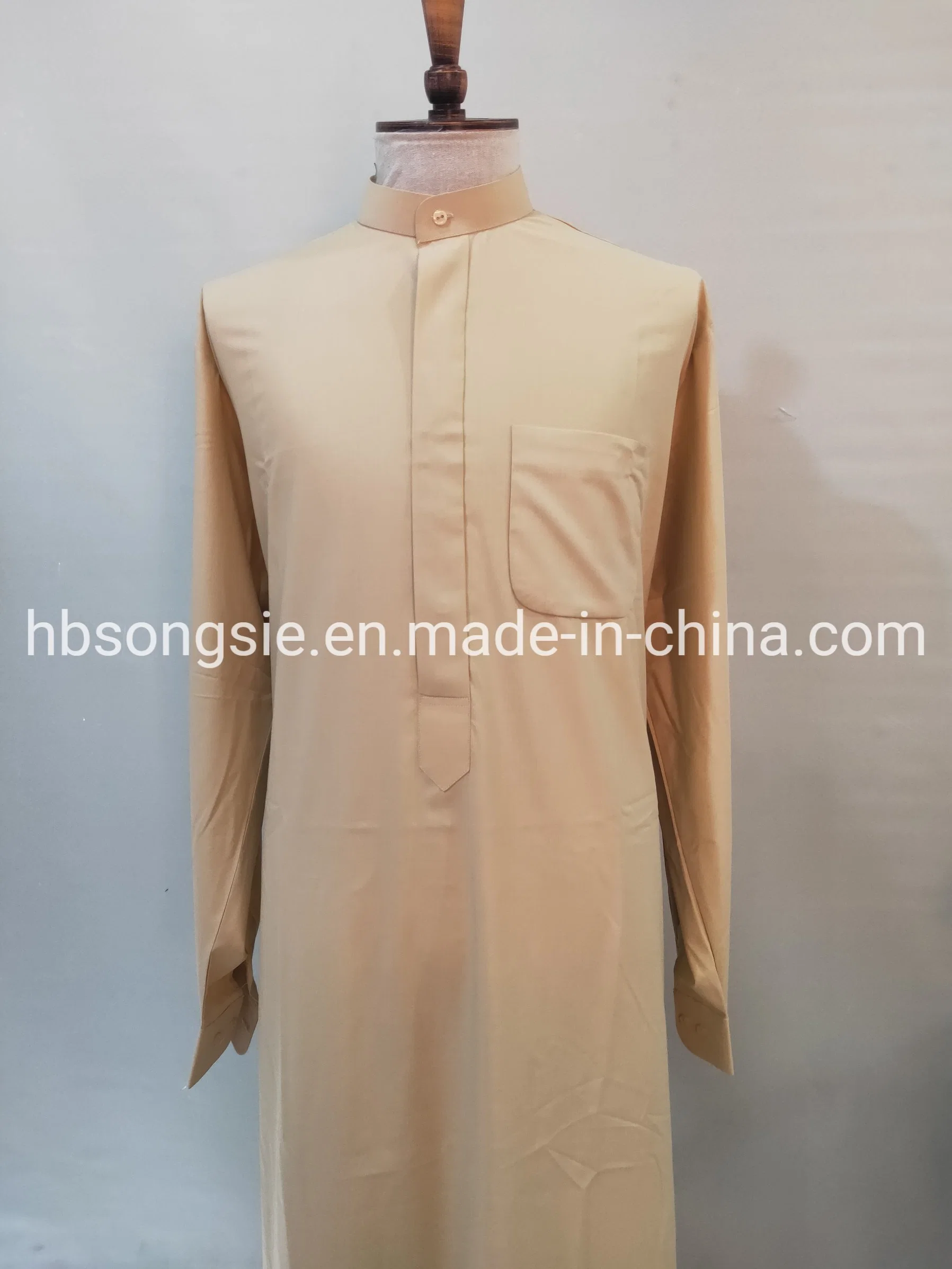 Wholesale/Supplier Price Men&prime; S Garment Islamic Thobe Muslim Abaya Designs Maxi Dresses