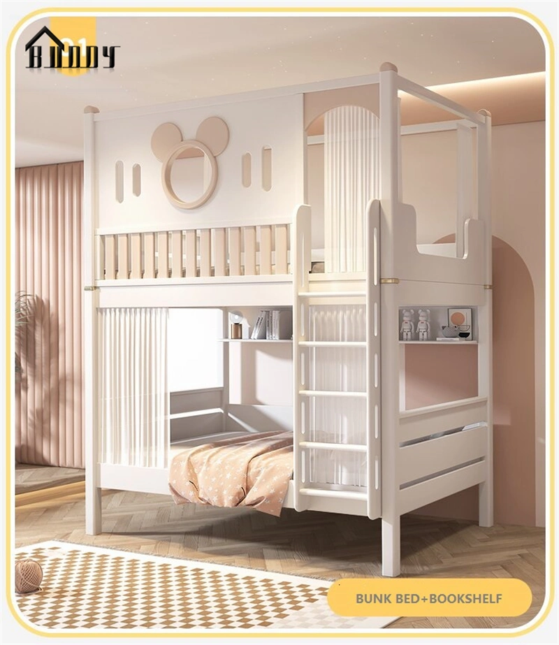 Kids Furniture Kid Bunk Bed Set for Kid Bed Room Wooden Kid Bed