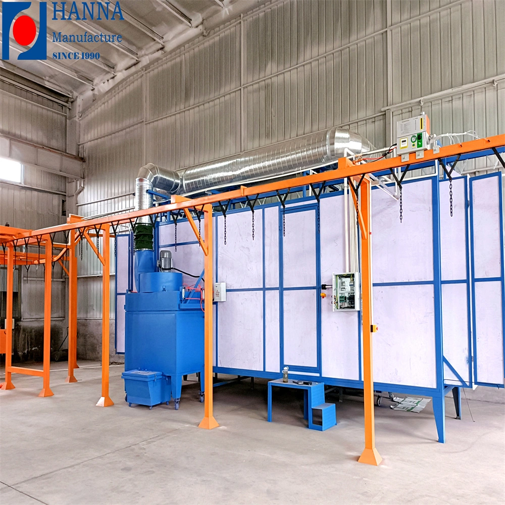 Store Shelf Rack Automated Powder Coating Equipment for Sale