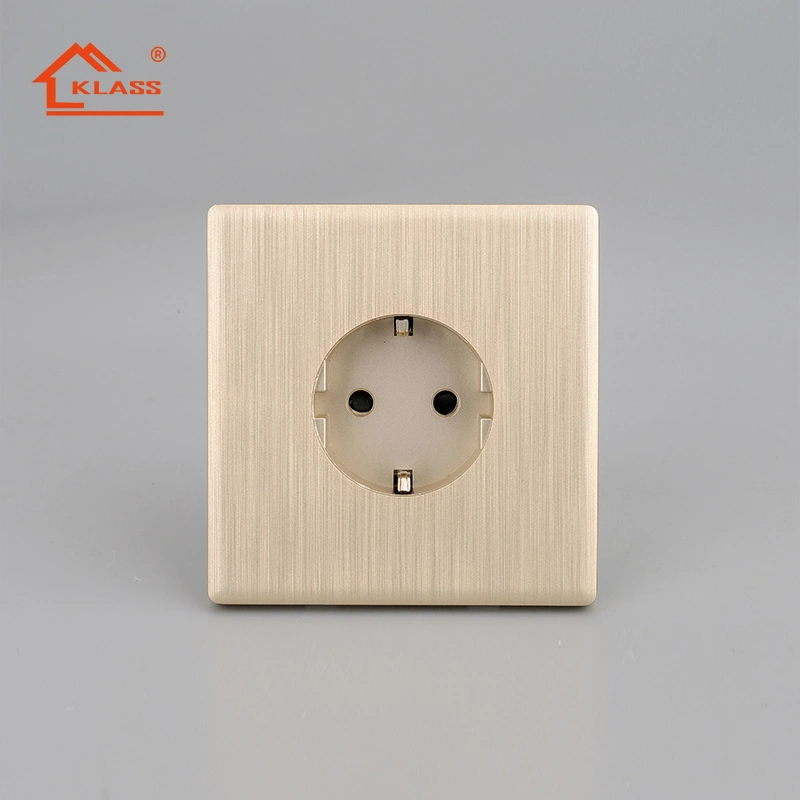 86 Type Home Use European Standard PC USB*2 Electric Wall Socket