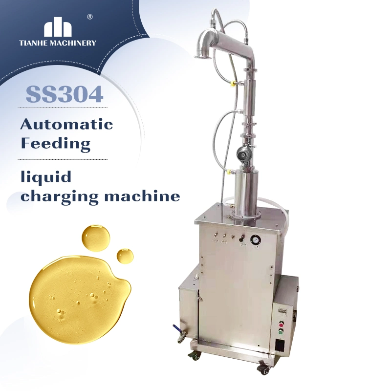 Pneumatic Paste Feeding Machine Stainless Steel Liquid Feeding Machine Cosmetic Pumping Machine