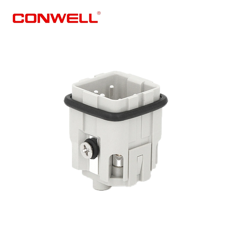 Ha-004-M Mmale Insert Heavy Duty Connector Aviation Plug PCB Connector Spring Signal Cable Connector