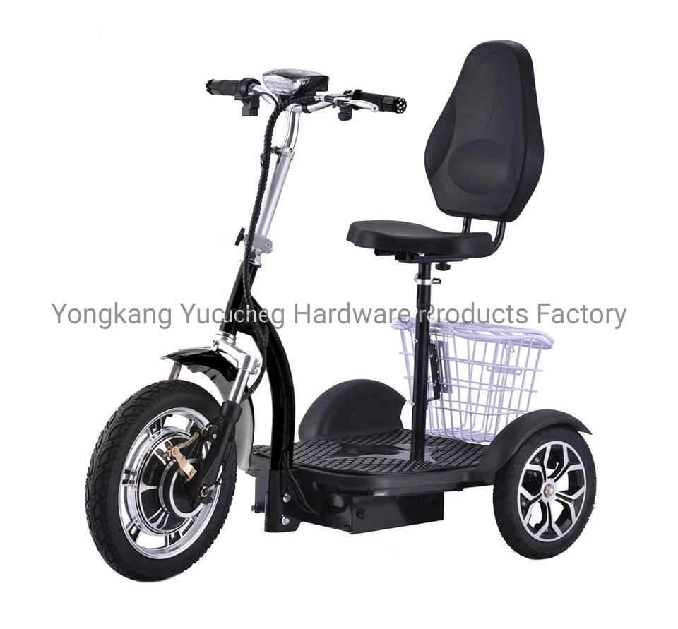 Electric Tricycle Trike 3 Wheel Electric Scooter with Thumb Throttle for Old People