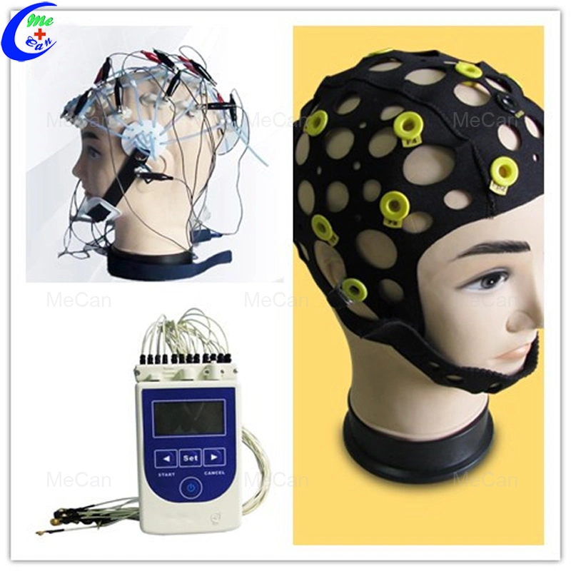 20 médicos de canal EEG portátil, sistema de EEG sem fio Bluetooth