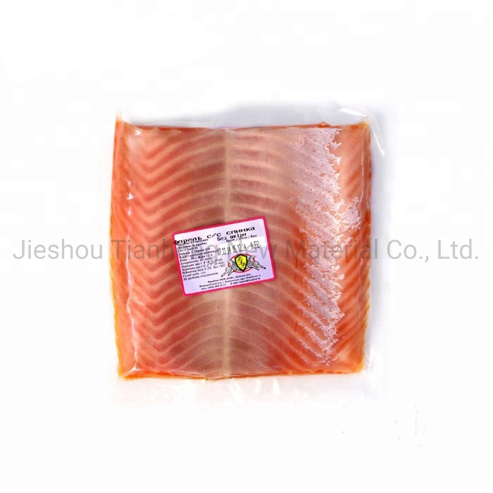 Bolsa de almacenamiento de sellador al vacío de nylon PE para empacar pescado/carne/verduras