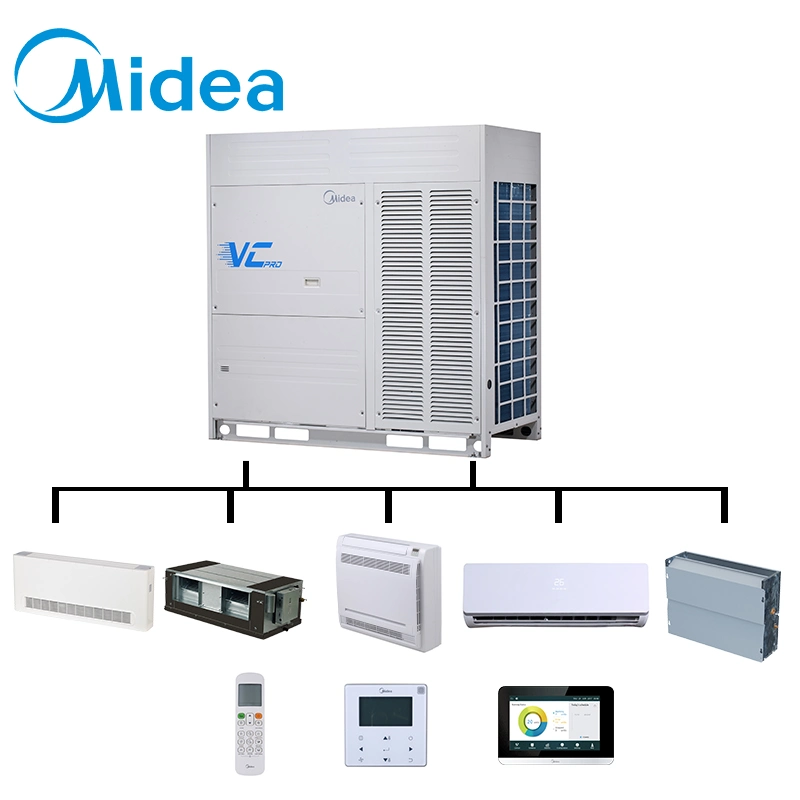 Sistema VRF de acondicionador de aire central de gama amplia Midea AC