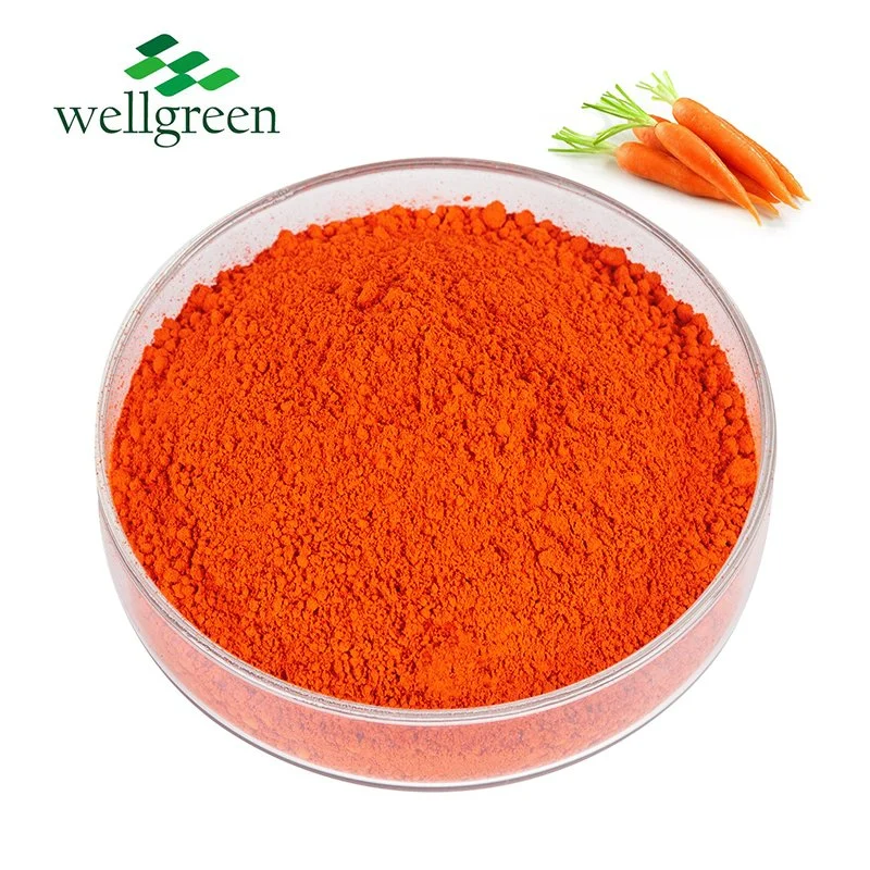 Beta- carotène poudre 50 % 98 % 7235-40-7 40 % d'huile pure de 30 % Beta-Carotene-bêta-carotène Extrait de prix