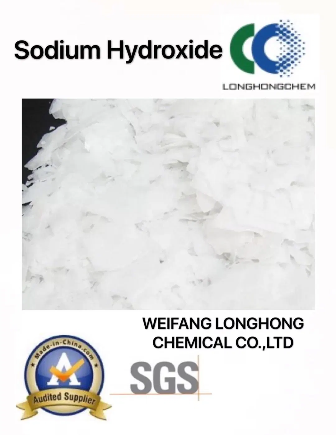 High-Volume Caustic Soda Pearls Used in Papermaking, Cellulose Pulp Production CAS 1310-73-2