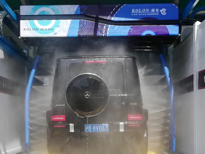 360 Rotating Single Arm Automatic Touchless Car Wash Machine with Drying System