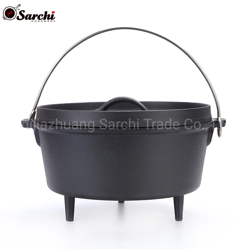 China Cast Iron Camping Outdoor Bushcraft Dutch Oven