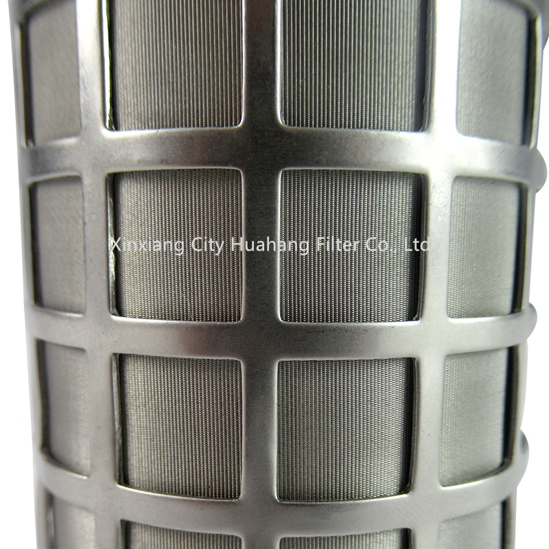 huahang supply customization 50x100  stainless steel wire mesh stainless steel filter cartridge