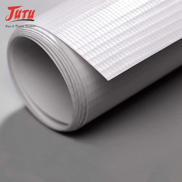 Jutu 50m Standard Roll Length Laminated PVC Flex for Wide Format Digital Printing
