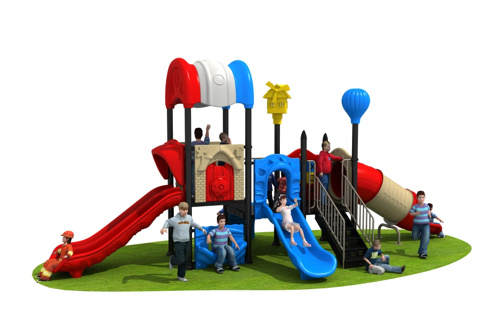 New Design Outdoor Plastic Playground Set