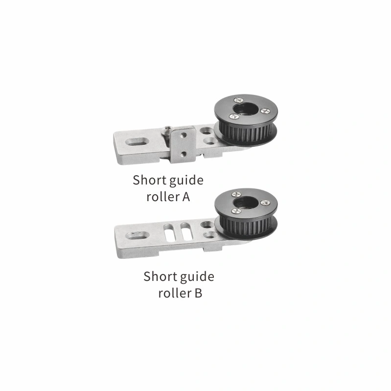 2+1 tringle portative cadre en aluminium trempé intérieur en verre télescopique coulissant Système de rouleaux de porte