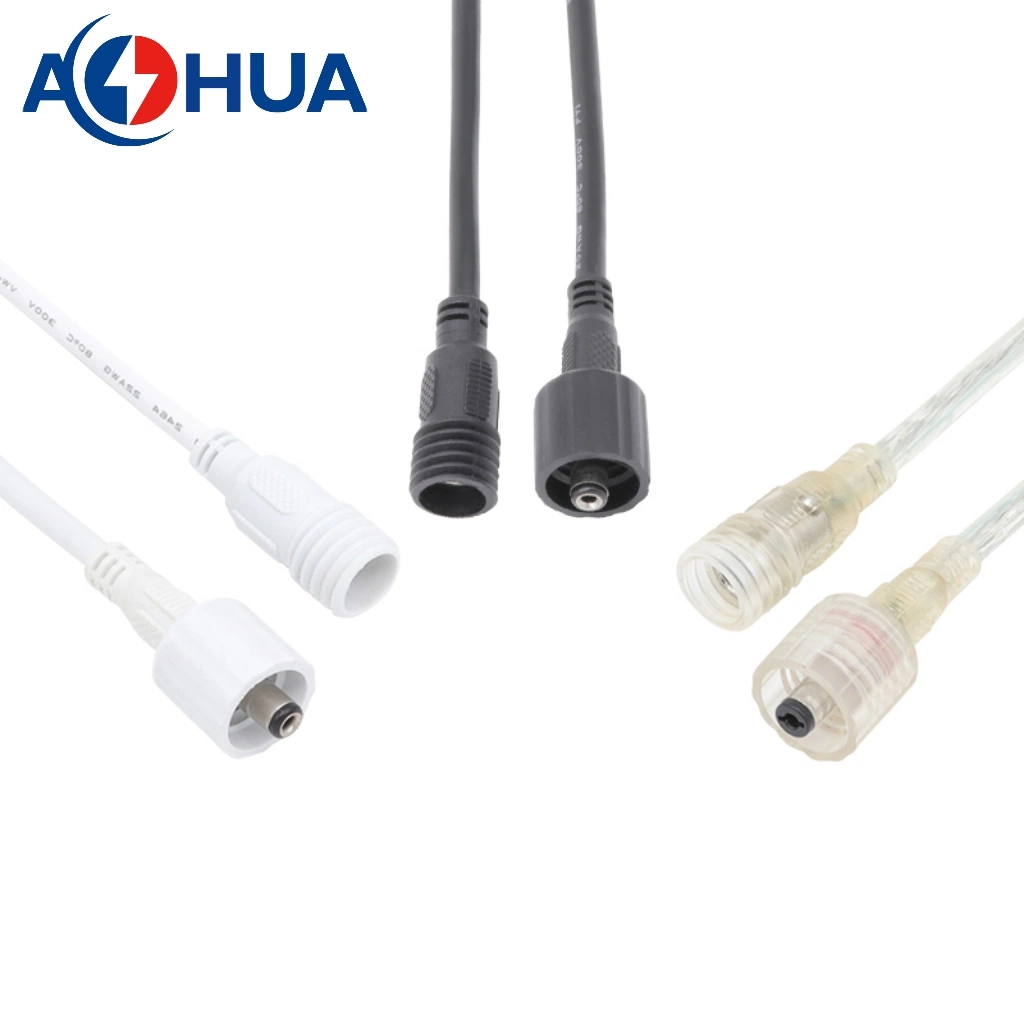 5.5 2.5mm 5521 Waterproof Jack Connector Extension Cable