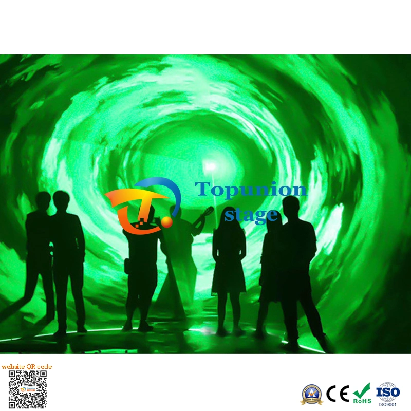 IP65 Multi Color Animation Northern Laser Lights Time Tunnel Music Festival Show Equipment