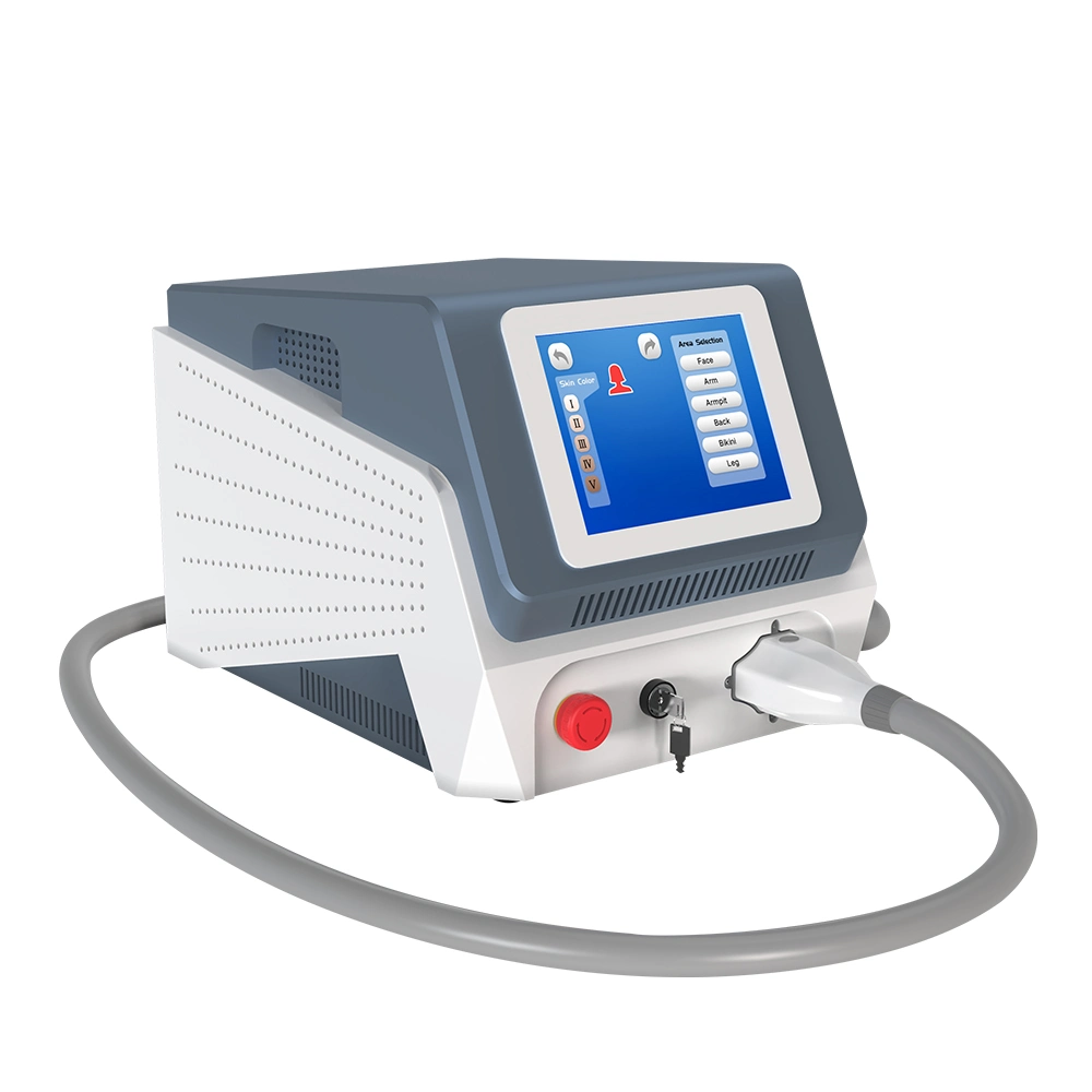 Diodo Laser 808nm tout enlèvement de cheveux de la peau Produits de beauté de la machine