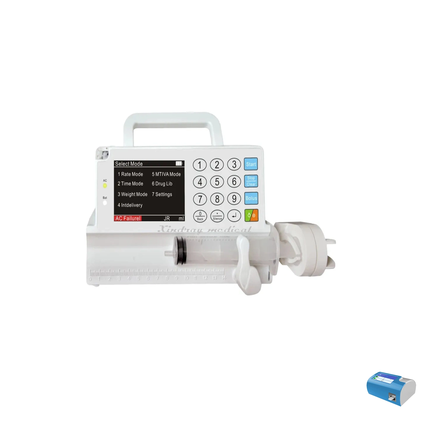 Medical Equipment Portable Electronic Injection Infusion Syringe Pump