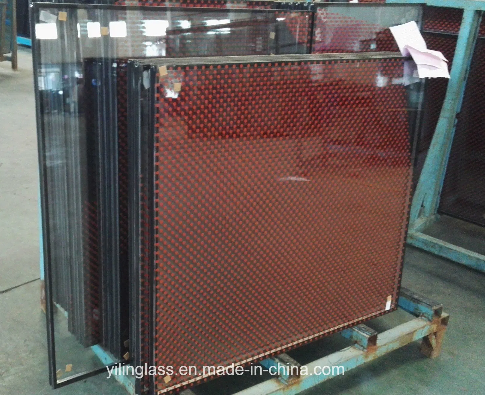 Tempered Cermic Coated Insulated Hollow Glass for Curtain Wall Window Door