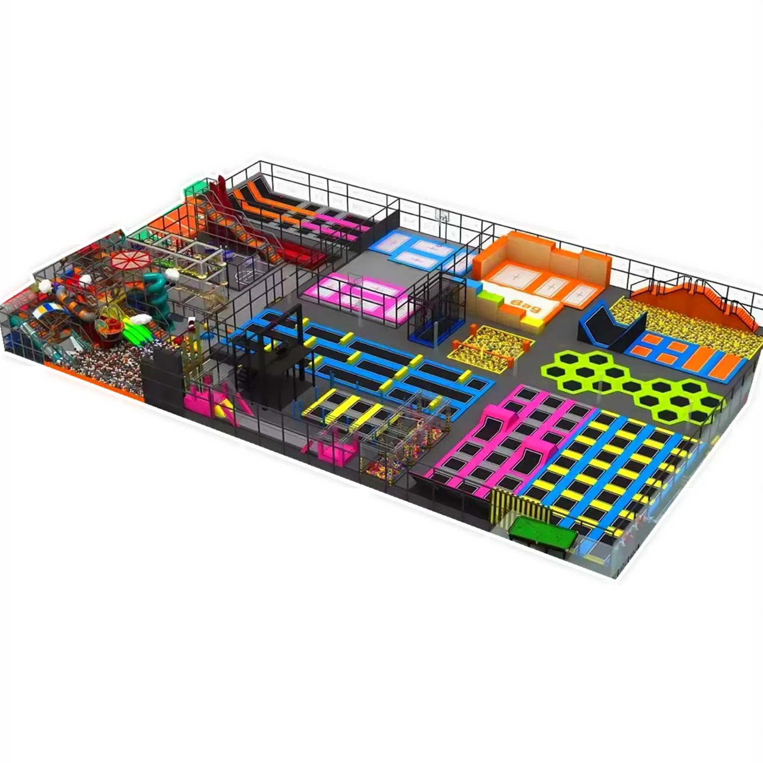 Children's Large Adult Amusement Park Trampoline Park Indoor Playground Equipment