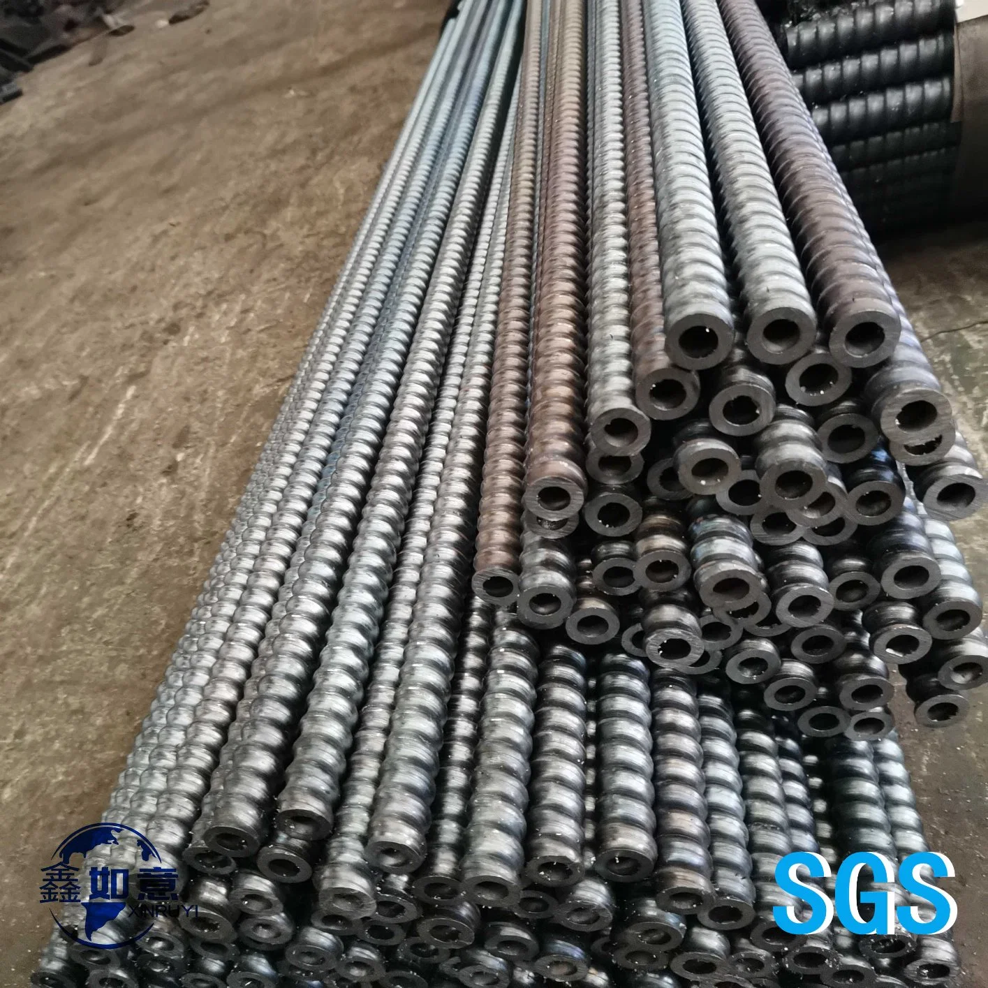 R32L R32n R32s Self Drilling Anchor System Anchor Bolt R32 for Tunneling Mining Roof Bolting