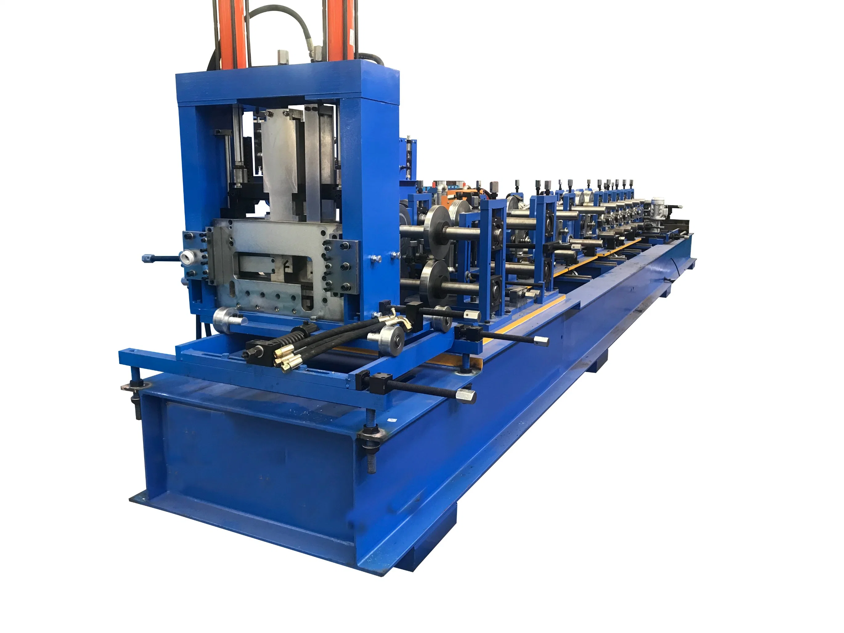 Cold Full-Automatic Quick Interchange Steel Czu Purline Channel Roll Former Metal Stud and Track Roll Forming Machine