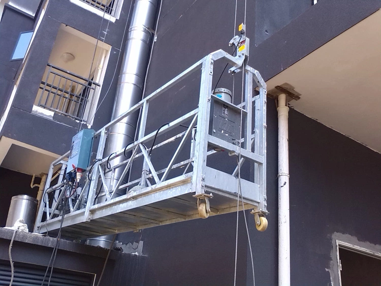 Suspended Scaffolding Galvanized Aluminum System Scaffold in Construction Site