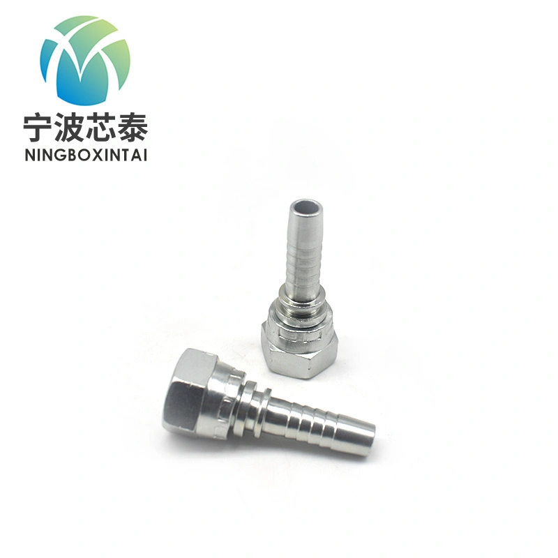 Straight Combination & Joint Fittings Carbon Steel Hydraulic Hose Fitting Bsp Thread Female 60 Degree Outer Cone