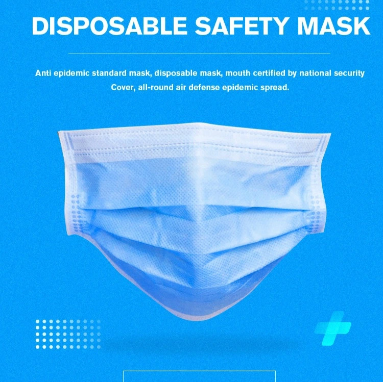 3 Ply Disposable Surgical Protective Mask