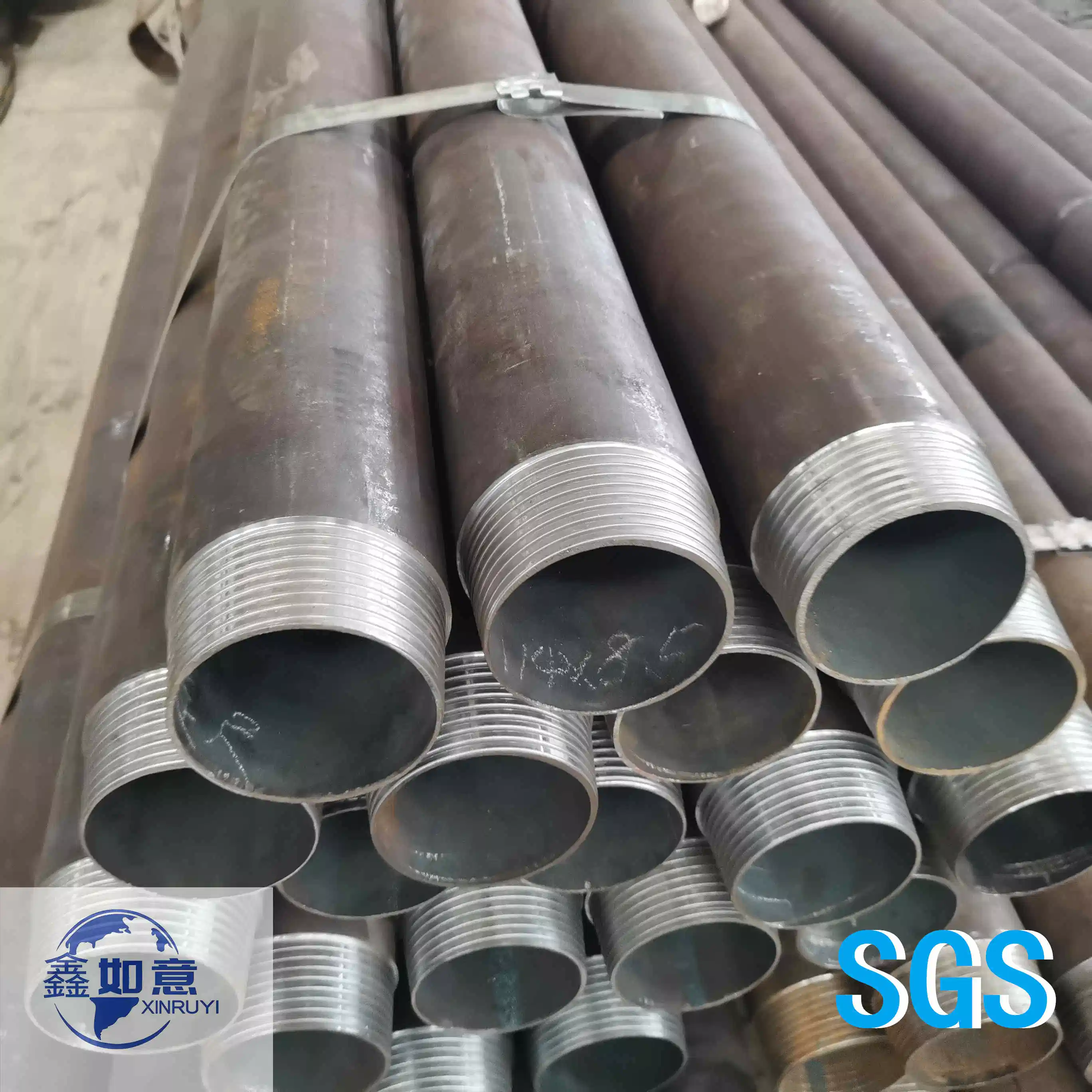 Factory Supply Low Cost Seamless Carbon Steel Pipe Pile for Highway Metro Foundation Made in China