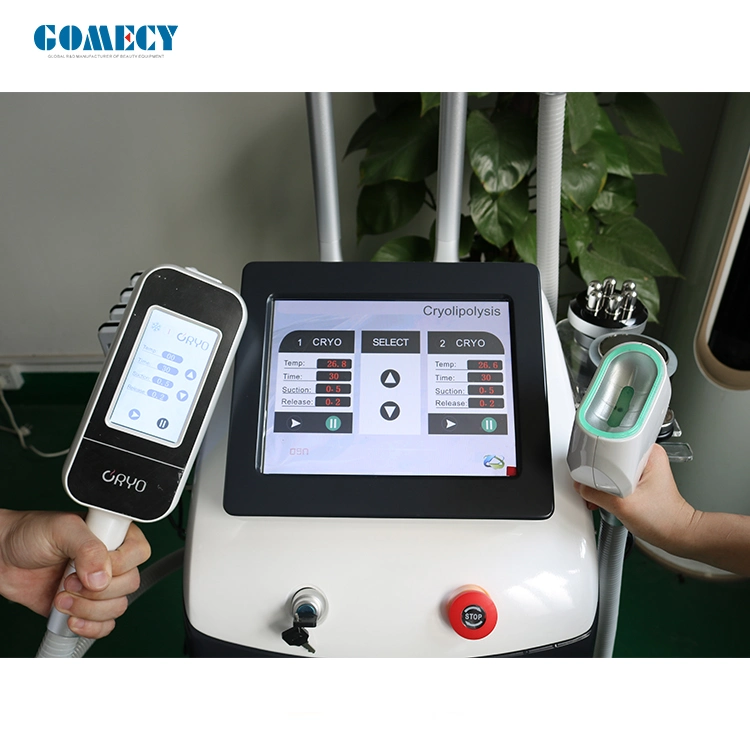 360 Cryolipolysis RF Machine Cavitation Vacuum All in 1 Body Slimming