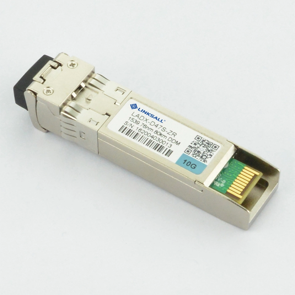 Ericsson DWDM-SFP10g-39.76 Compatible 10g DWDM SFP+ 100GHz 1539.76nm a 80km Dom LC Módulo transceptor de SMF.