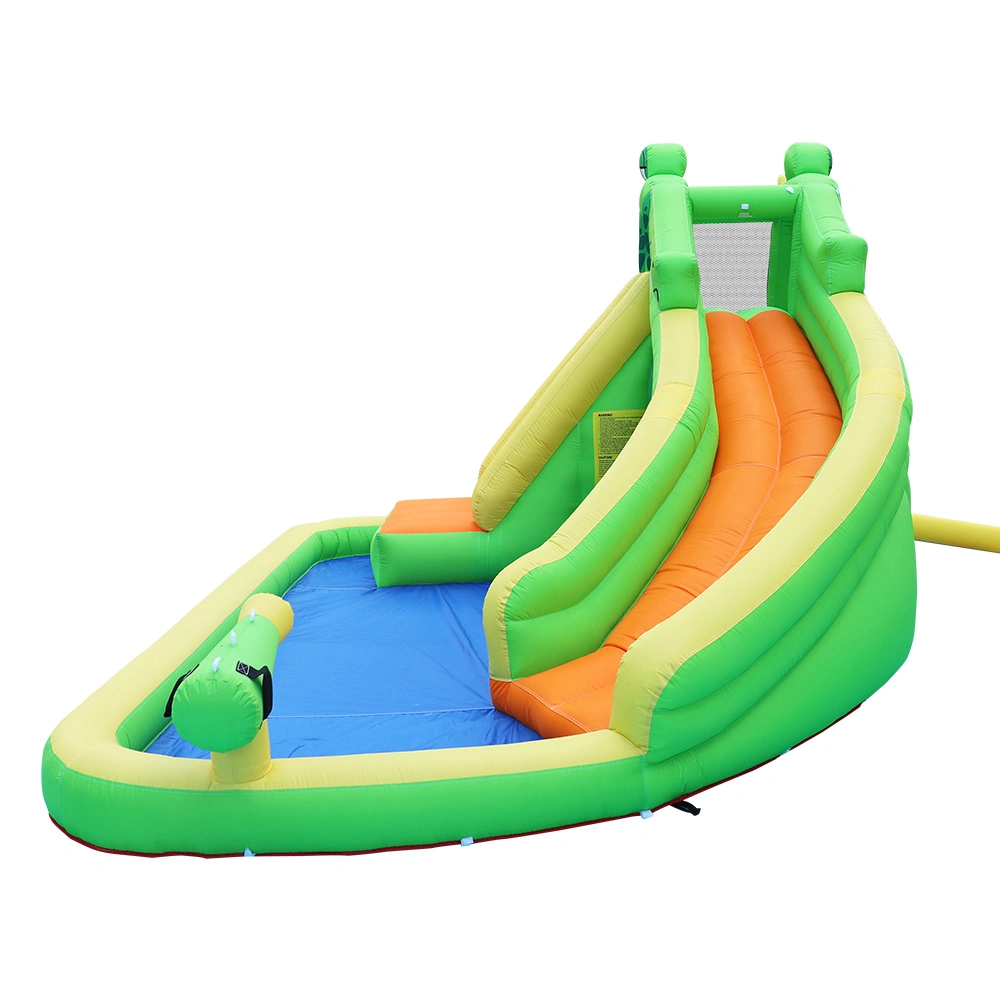 Un château gonflable gonflable commerciale avec toboggan, château gonflable utilisée pour les enfants de saut